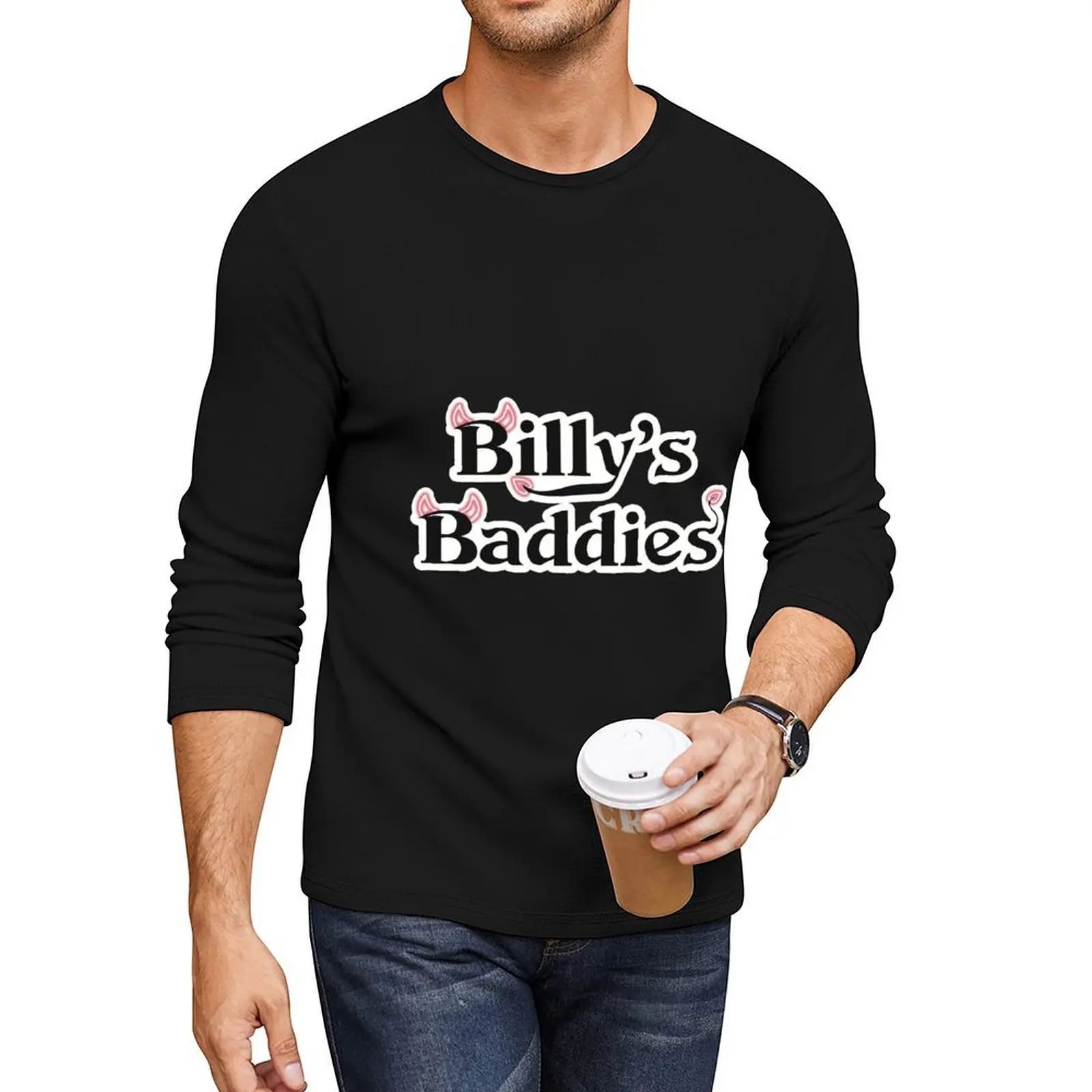 

Billy's Baddies, Art 1 Long T-Shirt kawaii clothes funny t shirts quick drying t-shirt cute clothes fitted t shirts for men