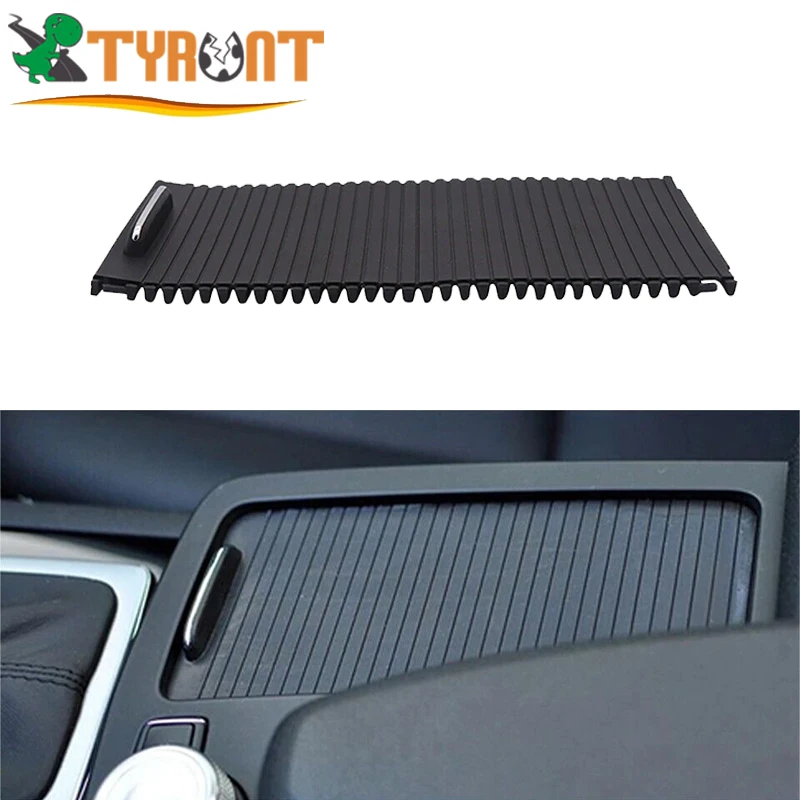 TYRNT Central Control Water Cup Holder Storage Box Roller Sunshade Cover Replacement 2046807607 For Mercedes Benz AMG W204 W212