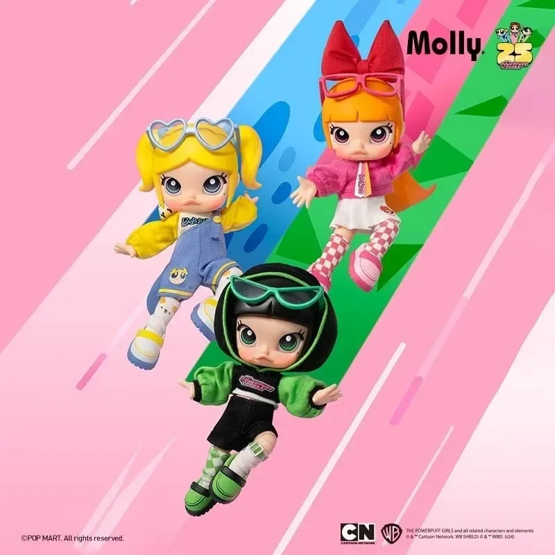 Molly X Flying Little Cop Series Moving Doll Lucky Box Gift Ornament Model Toy Gifts