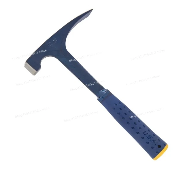 Flat-head geological hammer, E6-22BLC, 22oz/616g, 12