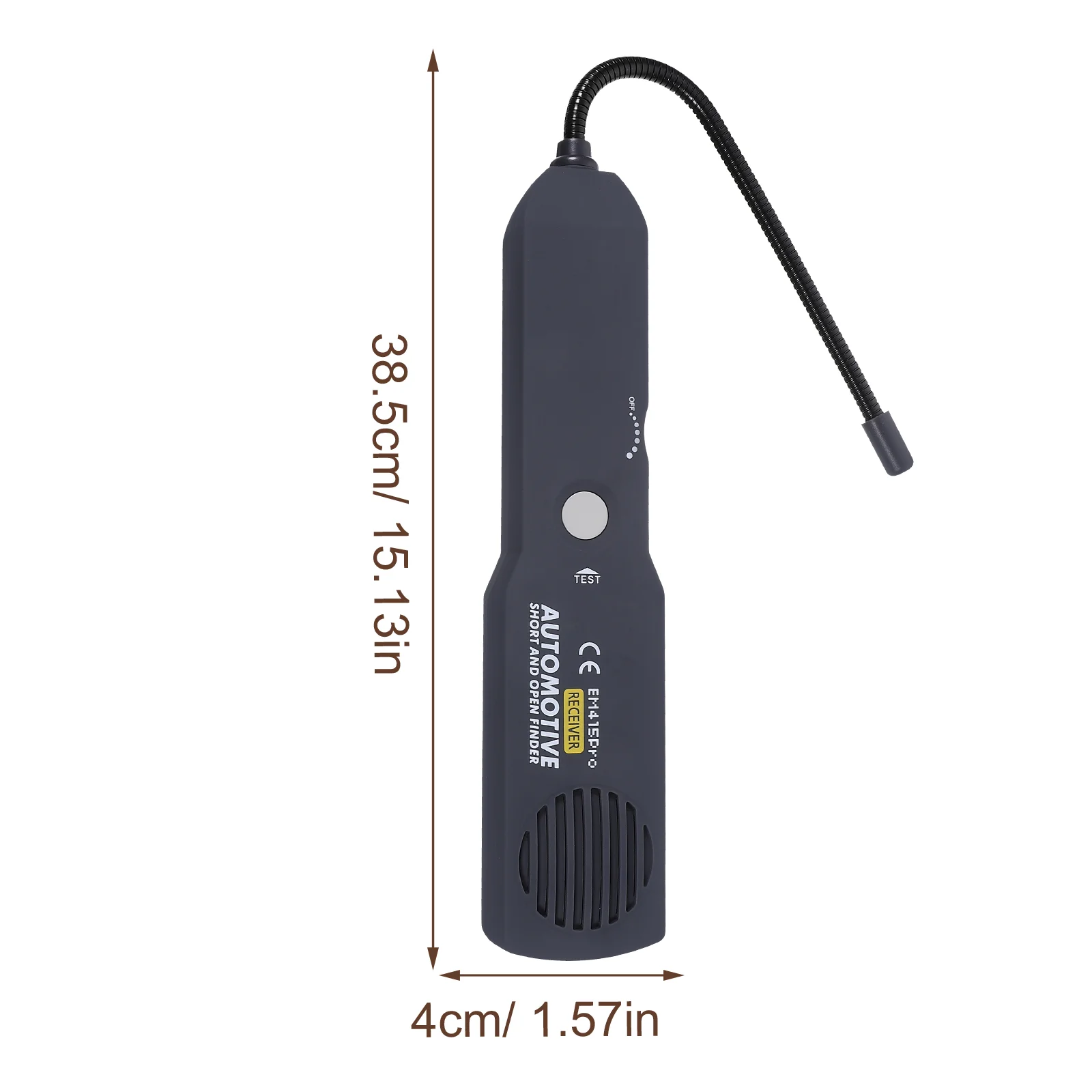 Tester per tracciare cavi per rilevatori cortocircuiti automobilistici Tester per cavi per circuiti per auto elettriche Multimetro per tracciatore per interruttori elettrici