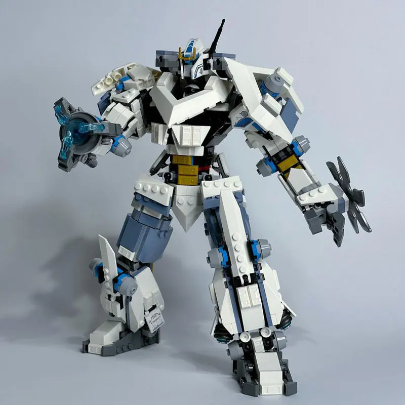 1049 STKS MOC- 212417    Legacy Zane's Titan Mech Mech Super Armor Robotfiguren Bouwstenen Kit Bricks Klassiek filmmodel