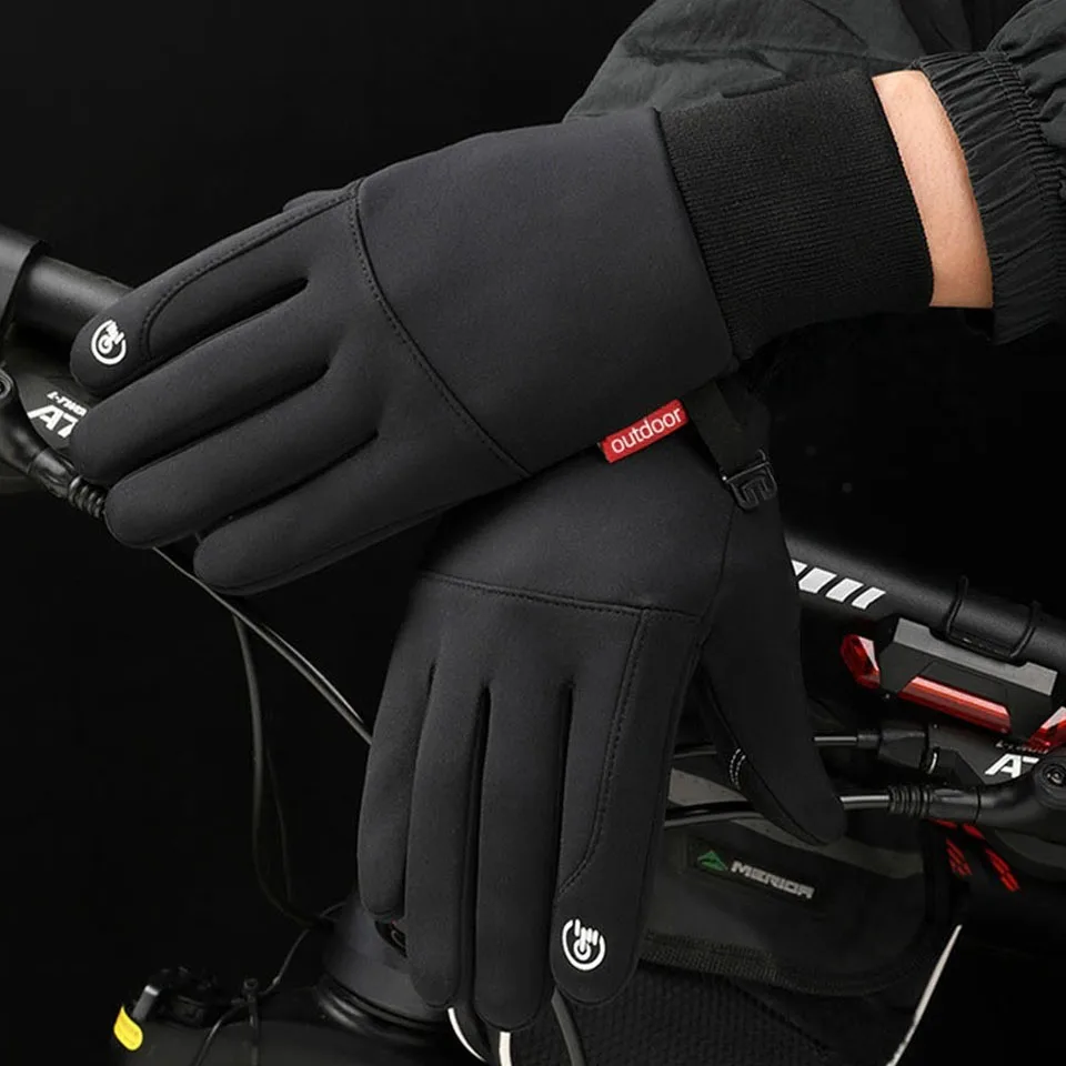 AliExpress GTUBIKE Autumn Winter Outdoor Cycling Gloves Gym Fitness Sports Running Warm Touch Screen Nonslip Gloves Motorcycle Gloves