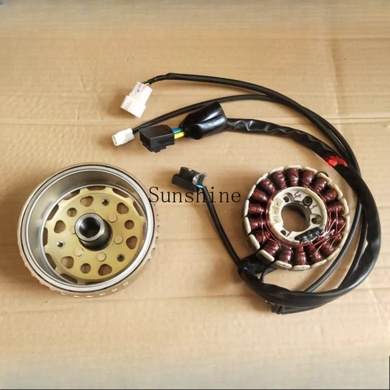 

Комбинация катушек магнитного цилиндра с ротором магнето 150T-8/KPV150