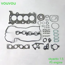 Car accessories P501-10-271 skyactiv engine cylinder head gasket set for Mazda 3 2014-2019 BM BN 1.5 P5 Mazda 2 2014-2019 DJ DL