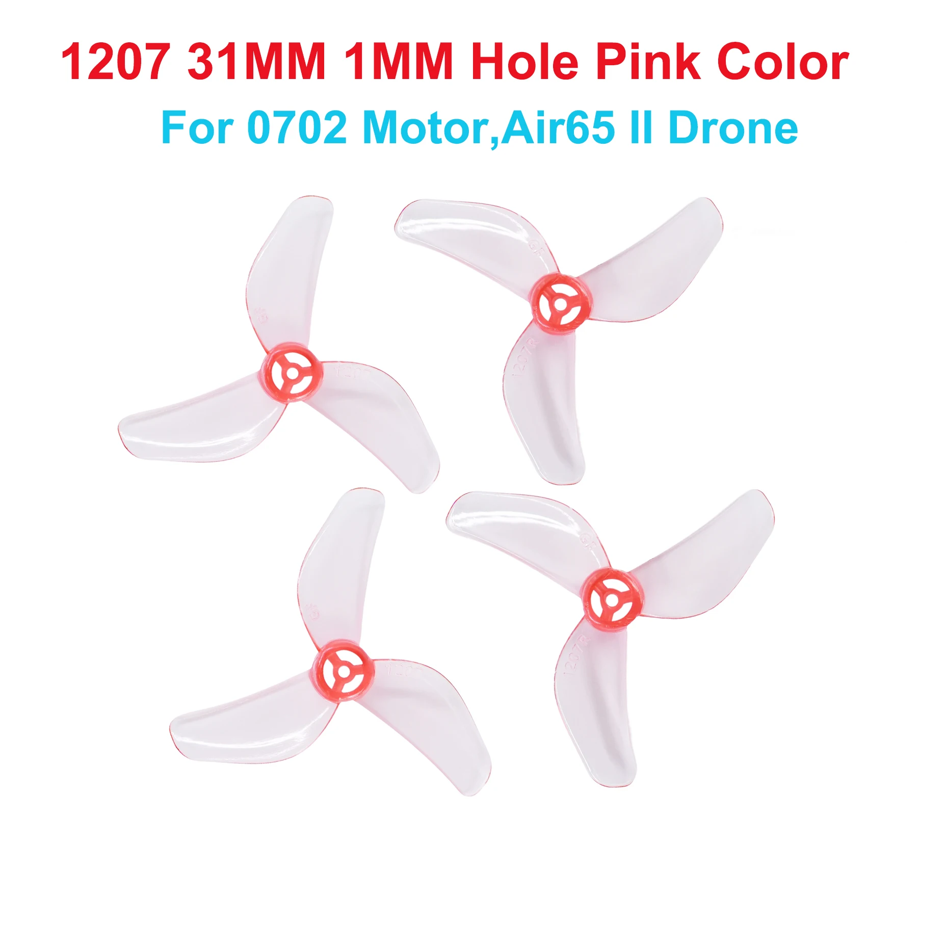 4X Gemfan 1207 31MM 1614 40MM 3-Blatt-Propeller 1MM 1,5MM Schaft PC-Propeller für BETAFPV Air65 II Air75II Quadcopter für Tiny Drone – Detail 25