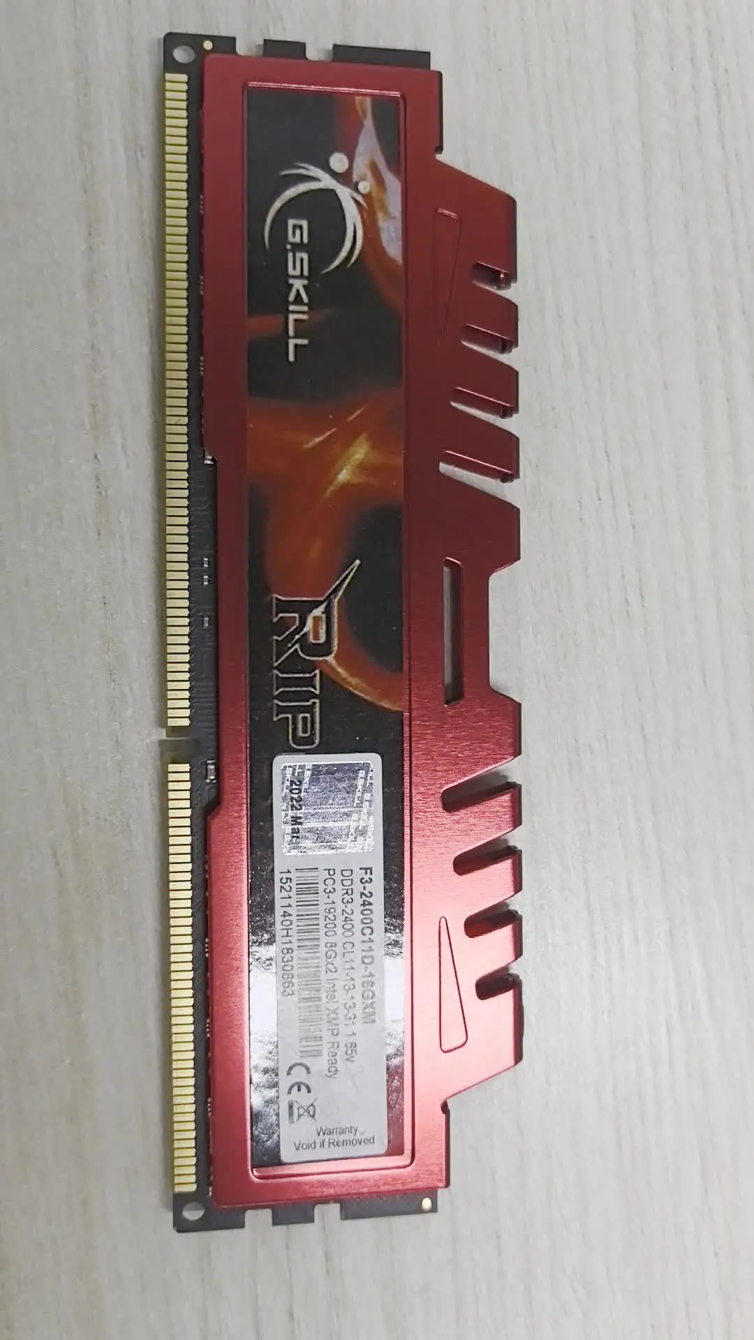 G.Skill DDR3 4GB/8GB 2400MHz Desktop Memory Kit