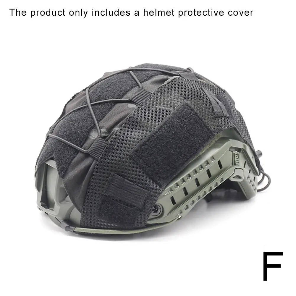 1pc Tactical Helmet Cover Universal Outdoor CS Tactical Camouflage Helmet Protection Helmet Cover Cloth Professional Access X8T8