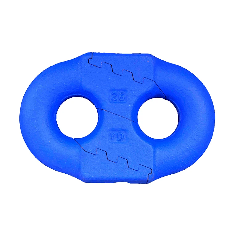 Forging service Mining chain connectors China custom high quality precision numerical control machining Hot forging service
