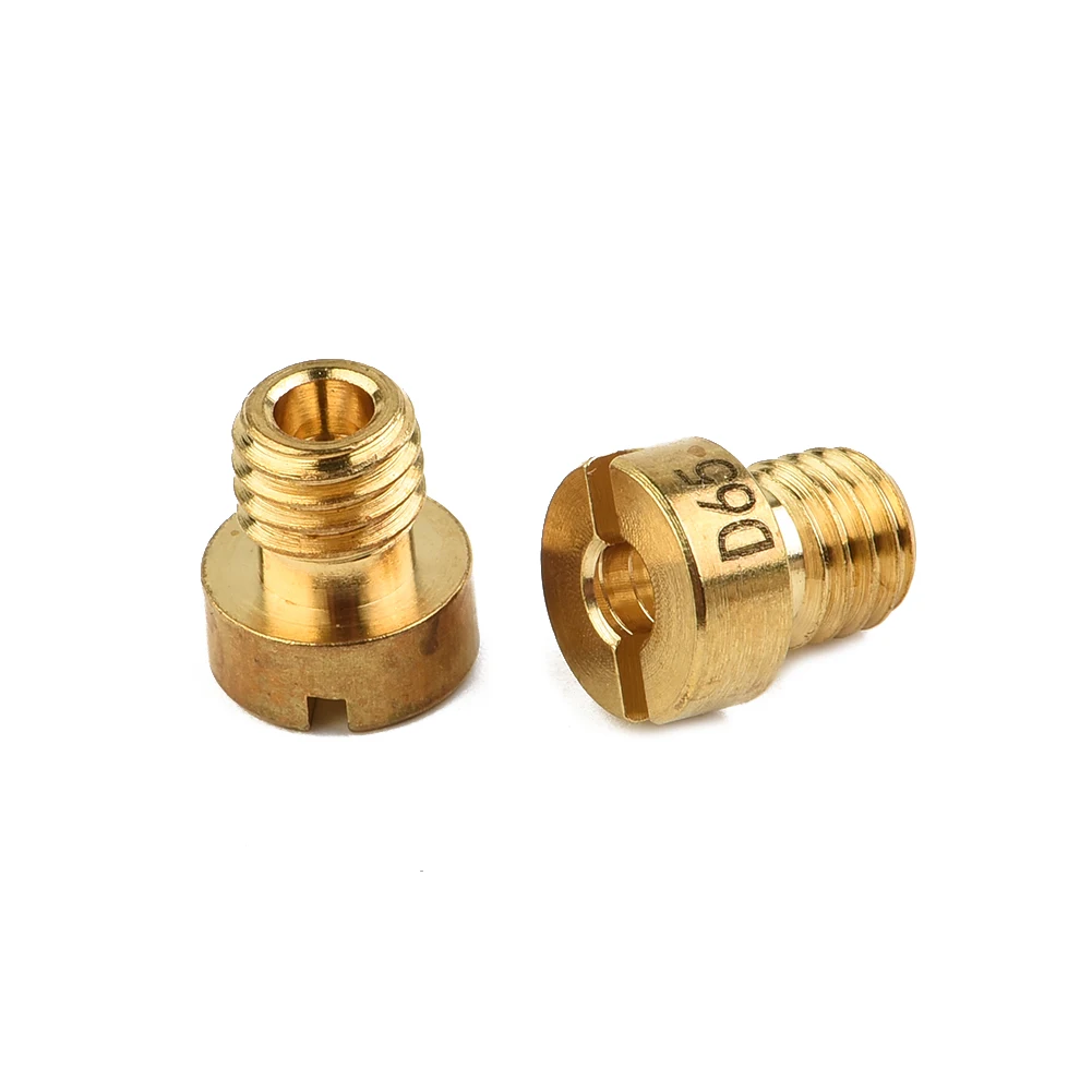 Carburetor Nozzle Thread Main Jets 5mm 6mm Jets Nozzle Kit Nozzle Set PHBD Set Sizes 50-72 5x0.75mm Accessories