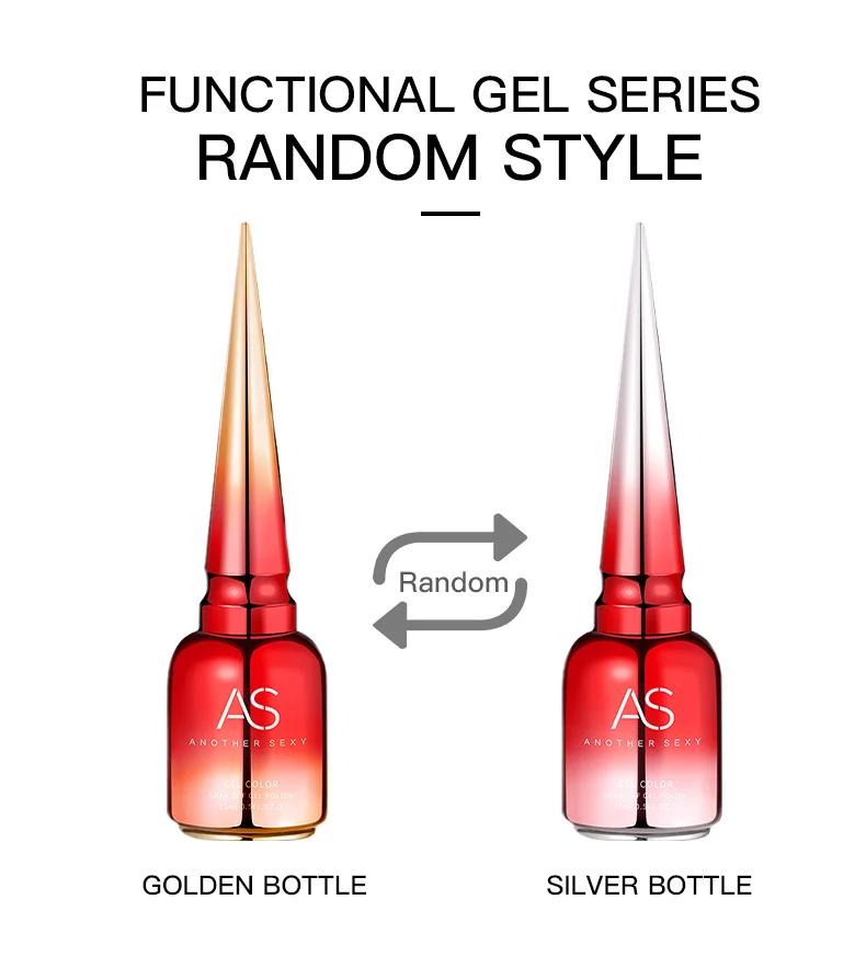 AS 15 ml Diamond Top Coat Gel-Nagellack, Soak Off UV-LED-Gel-Nagellack, kein Abwischen, hochglänzendes, gehärtetes Decklack-Gel – Detail 1