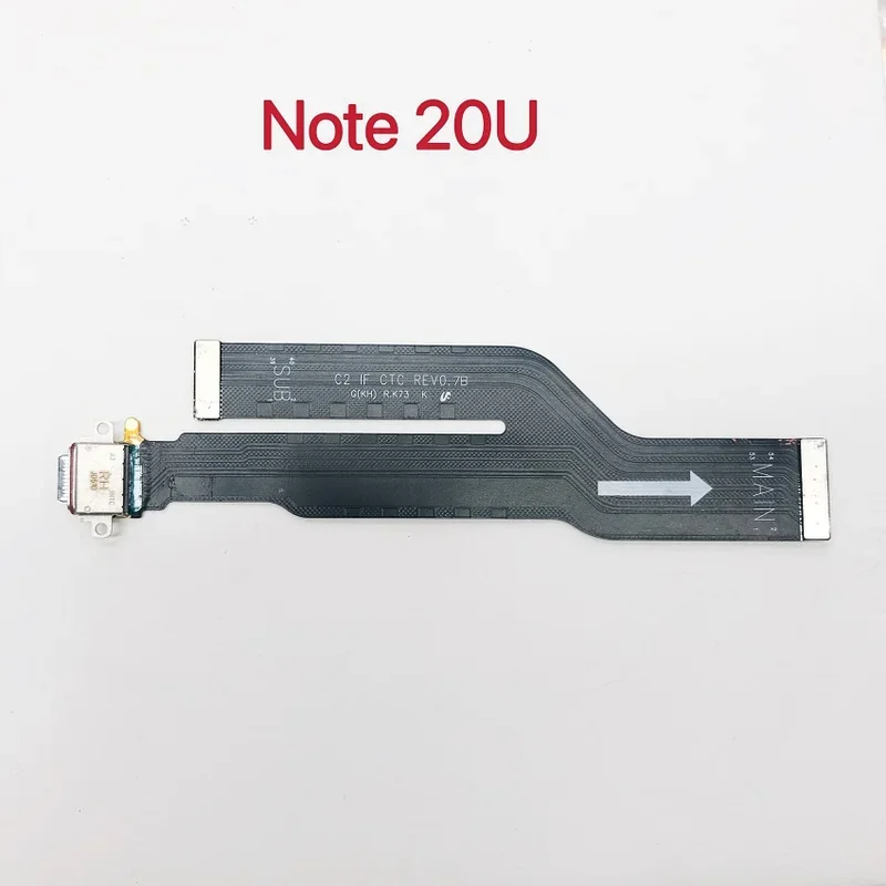 USB Fast Charging Port Connector Mic Board Flex Cable For Samsung Galaxy Note 10 Plus Lite 20 Ultra 20U 10 N9750 Replacement