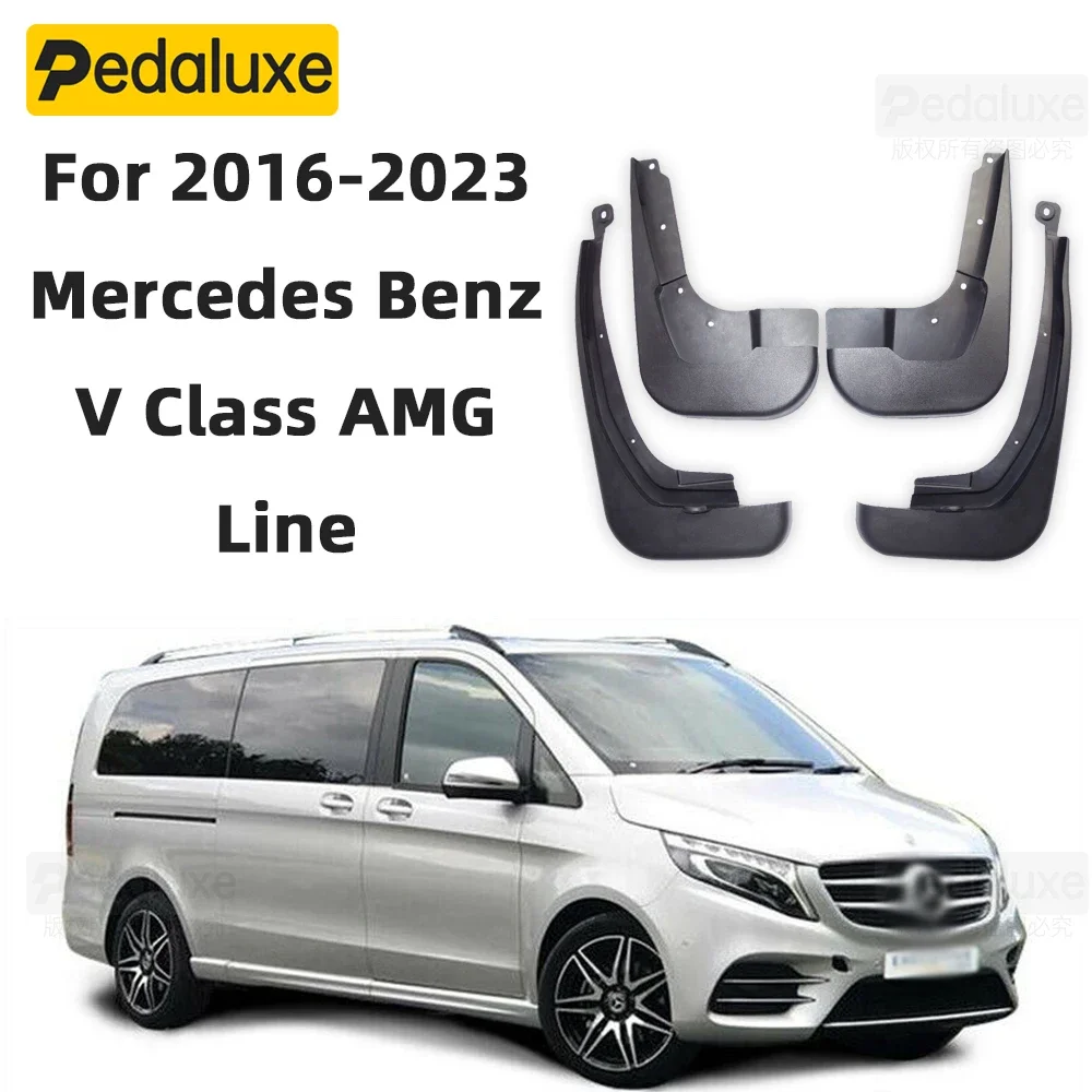 

Оригинальные OEM брызговики от грязи для 2016-2023 Mercedes Benz V Class AMG Line