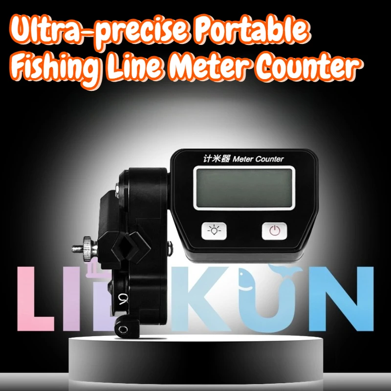 

Ultra-precise Portable Fishing Line Meter Counter Digital Display Backlit Reel Line Counter‌ Outdoor Fishing Tackle Supplies