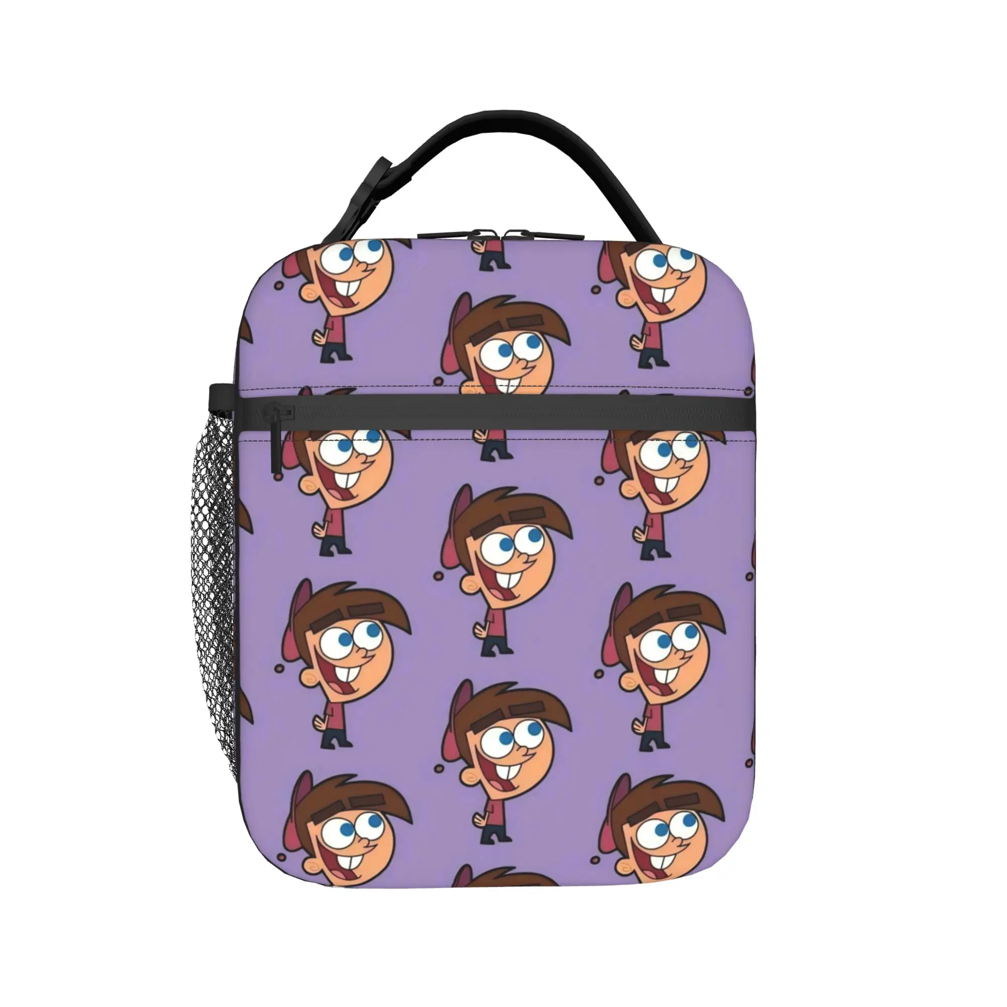 

The Fairly Odd Parents Insulated Lunch Bag for Men Women Storage Food Box Portable Cooler Thermal Lunch Boxes For Travel