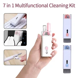 7 IN 1 Computer Laptop Keyboard Cleaning Brush Kit Mobile Phone Dust Cleaning Pen Brushes Cleaner Portable Brush Keycap Puller