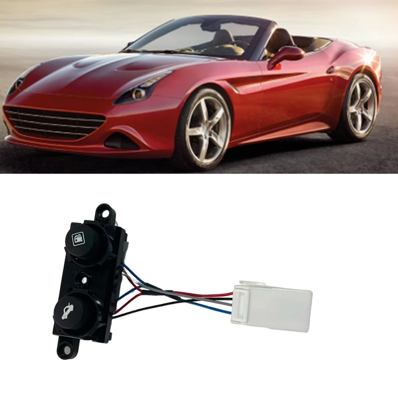 Super Sale Car Rear Trunk Release Switch Fuel Tank Switch for Ferrari 488 California T F12 Car Accessories