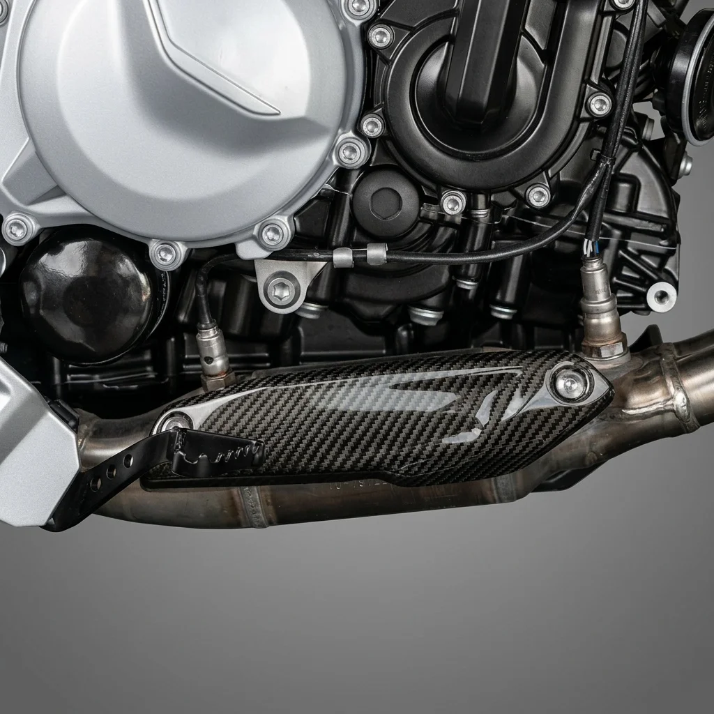 

Carbon Fiber Motorcycle Exhaust Insulation Protection Cover for BMW F750GS F850GS F900R F900XR F900GS
