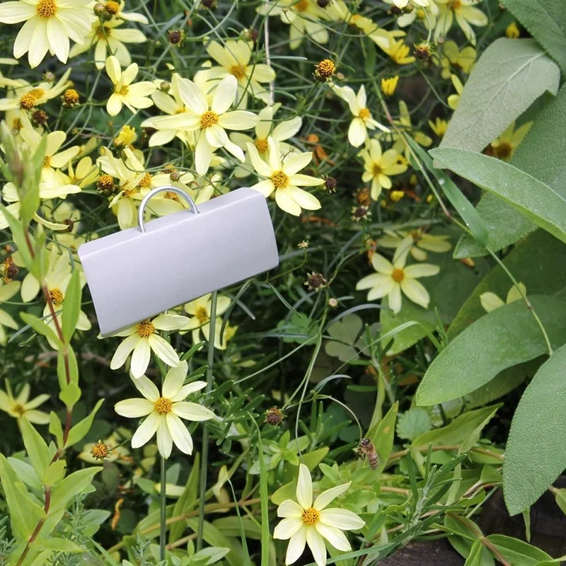 25 confezioni di etichette per piante in metallo, segni di piante in vaso di fiori da giardino, segno di piante impermeabili