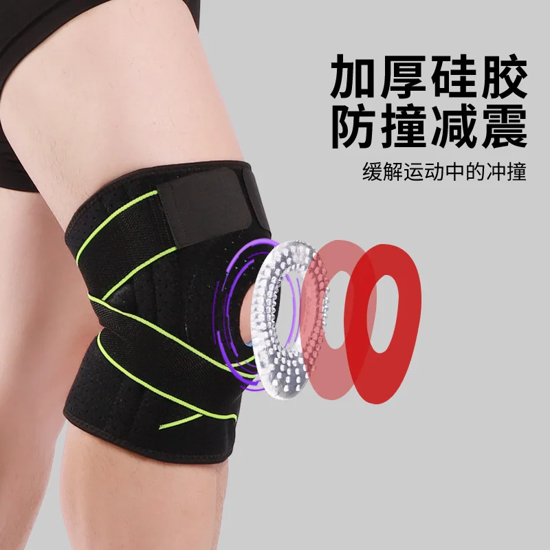 Knee Pads Brace Elastic Nylon Sport Compression Knee Pad Sleeve for Running Cycling Skiing Basketball Volleyball