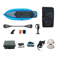 Flipsky Waterproof 4300w Brushless Motor 7070 Underwater Thruster PVC Inflatable electric boat for ROV RC Boat /Jet boards