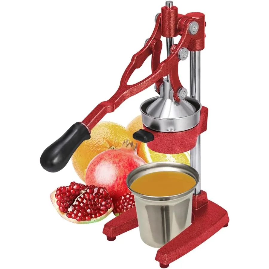 

19-дюймовый сверхвысокий коммерческий сверхмощный чугунный ручной пресс, ручной апельсин, цитрусовый, лимон, лайм, грейпфрут, гранат, фрукты