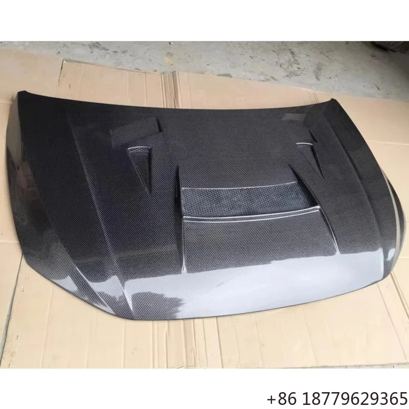Carbon Fiber Engine Cover Hood Engine Bonnet Body Kit Lightweight Hatchback Fitment