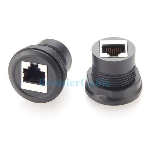 Profinet RJ45 Ethercat Cable Profinet RJ45 Cat5e Ethernet Adapter RJ45 Female to Female Panel Mount Connector RJ45 Socket Extend - Image 6