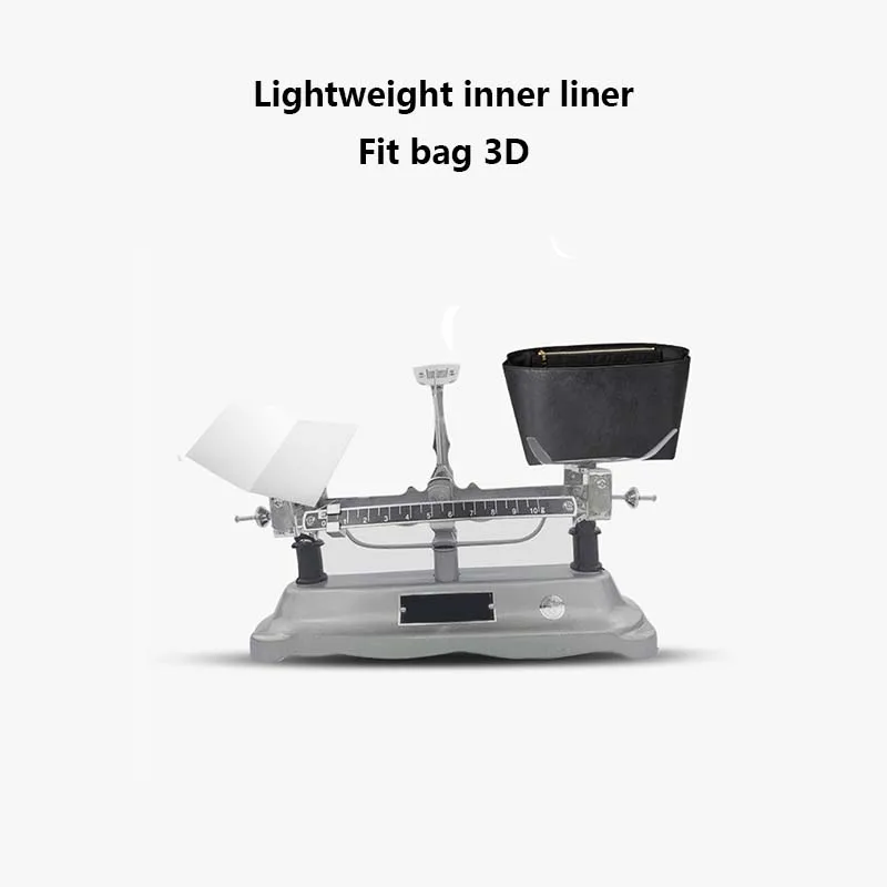 Bag organizer insert for Longchamp bag YKK zipper DuPont paper storage bag support handbag liner bags accessories