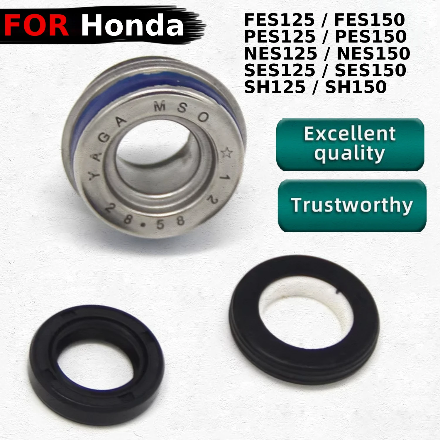 

Water Pump Seals For Honda Dylan 150 SES125 SES150 SH125 SH150 Pantheon FES125 FES150 NES125 NES150 PS125 PS150 S Wing Parts