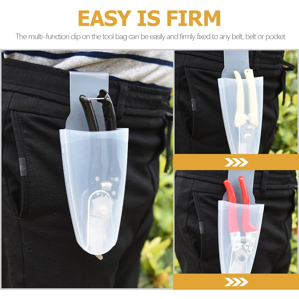 Pruning Waist Box Scissor Shears Garden Tool Case Heavy Duty ABS Durable Protective Covers Pruner Holder