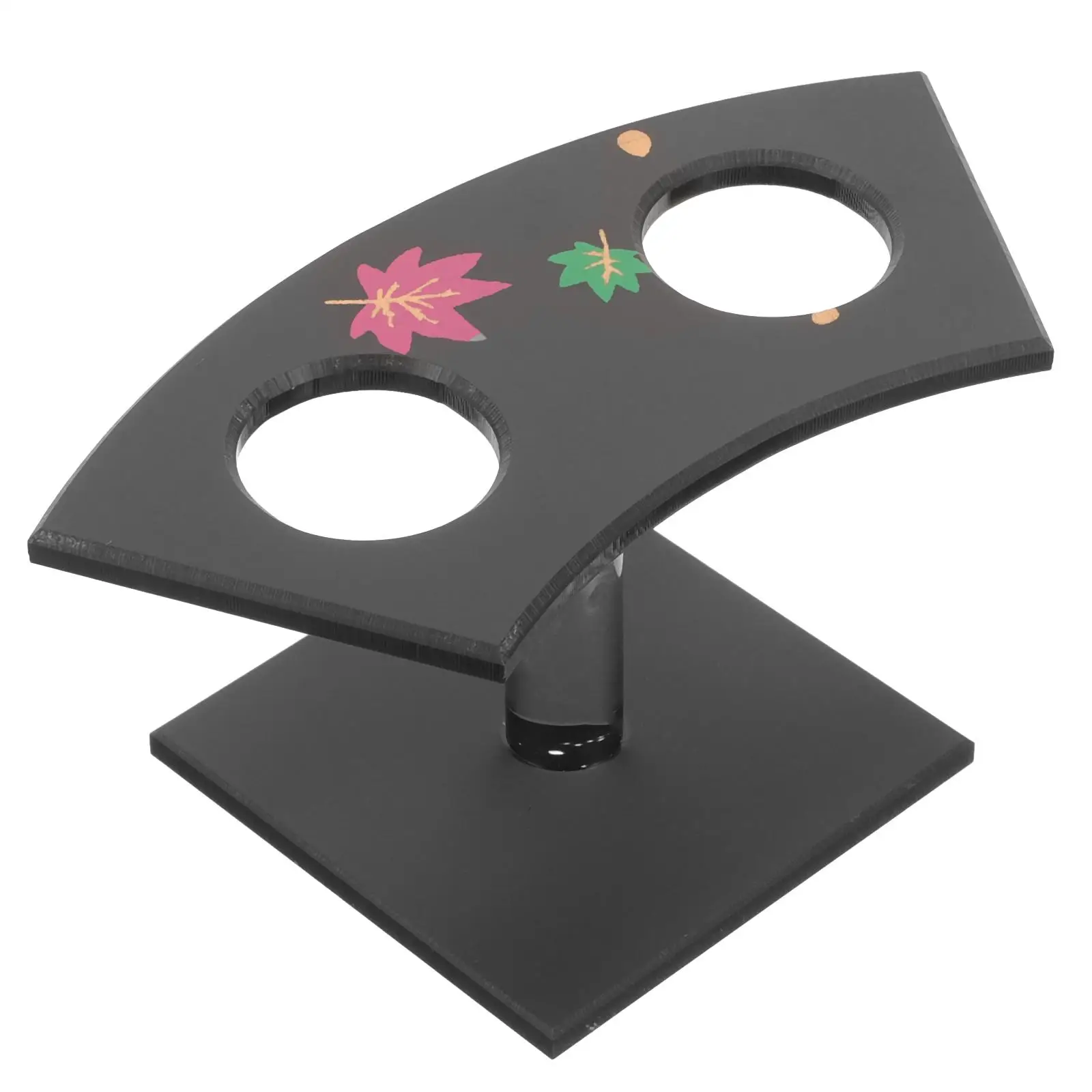 2-Loch-Ständer für Lebensmittel, Sushi-Rack, Dessert-Display-Ständer, Eistütenhalter, Rolle