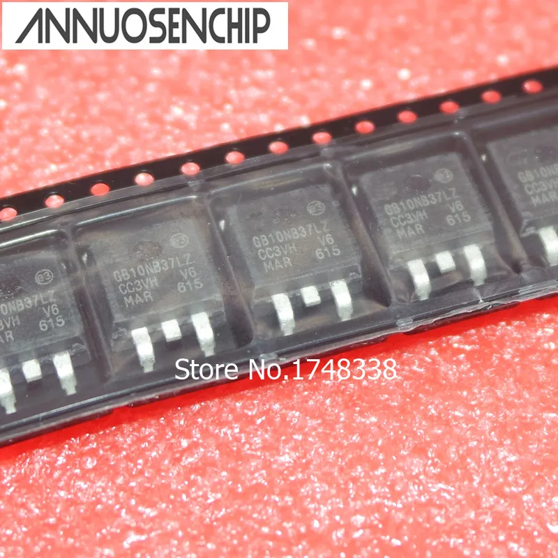 5PCS STGB10NB37LZ GB10NB37LZ 10NB37 TO-263 NEW ORIGINAL