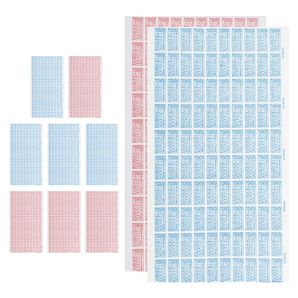 

1000 Pcs Tamper Evident Stickers Tamper-evident Security Tape Warranty Seals Self-adhesive Label Sealing Proof