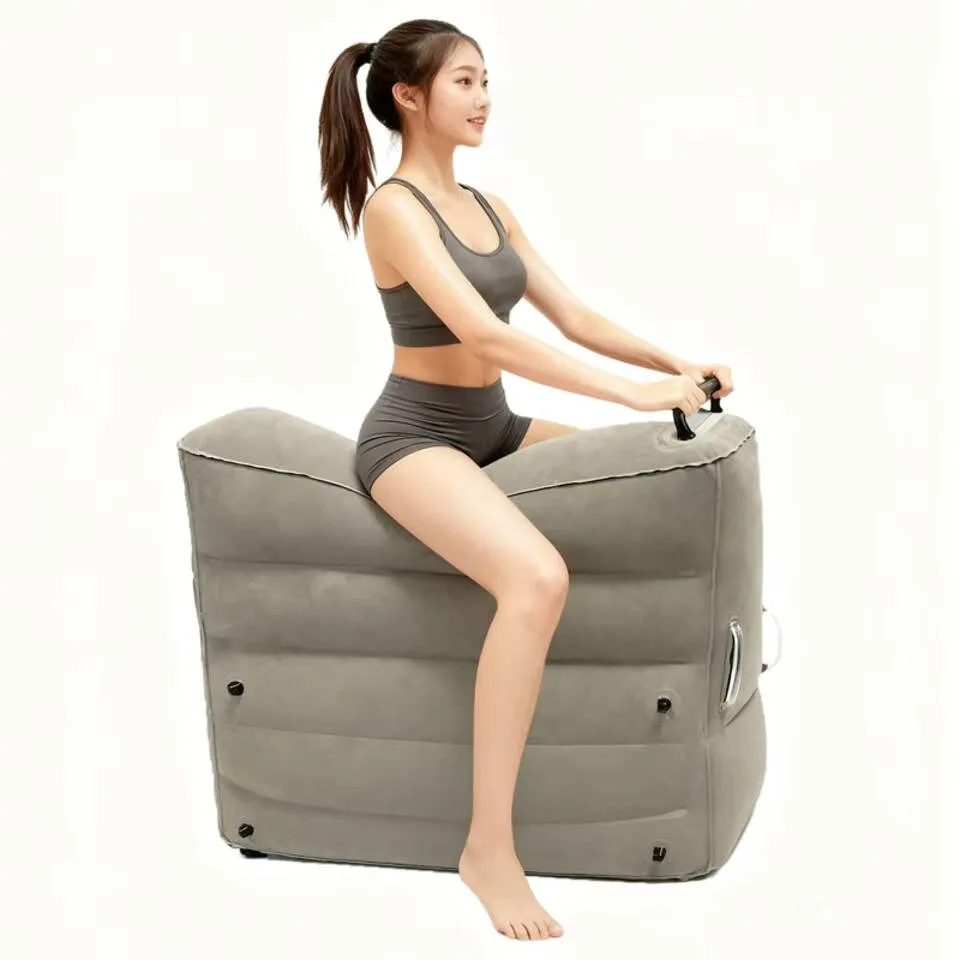 Inflatable Mattress Horse Riding Pad Armrest Pillow Travel Seat Cushion 3D Air Bags Lightweight Breathable Anti Pressure view 5