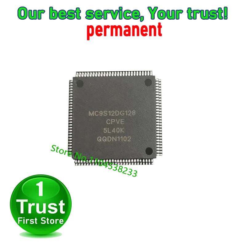 MC9S12DG128CPVE	QFP112 MC9S12DG128  Trust First   in stock 1PCS/LOT