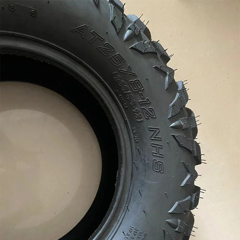 12 Inch Tyre AT 25x8-12 25X10-12 Tire Four Wheel Vehcile Off Road Motorcycle For Chinese 150cc 200cc 250cc Big ATV Wheels Rims