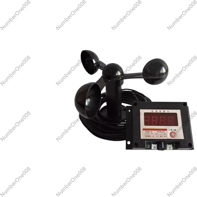 

AC220V Tower Crane Anemometer Meter Wind Speed Sensor Measurement Meter Alarm