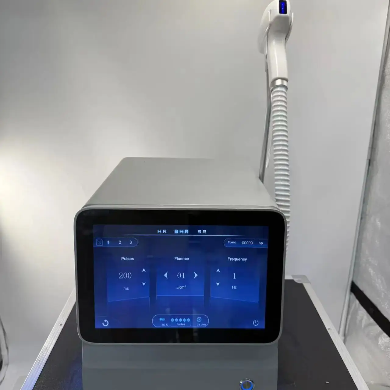 

4000W Alexandrite 808 Permanent Painless Epilator Hair Removal Laser Diode Machine Ice Platinum Body Face Underarm Cooling Head