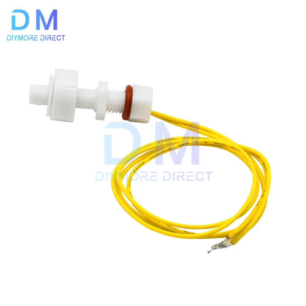 10W PP Liquid Water Level Sensor Horizontal Float Switch Down