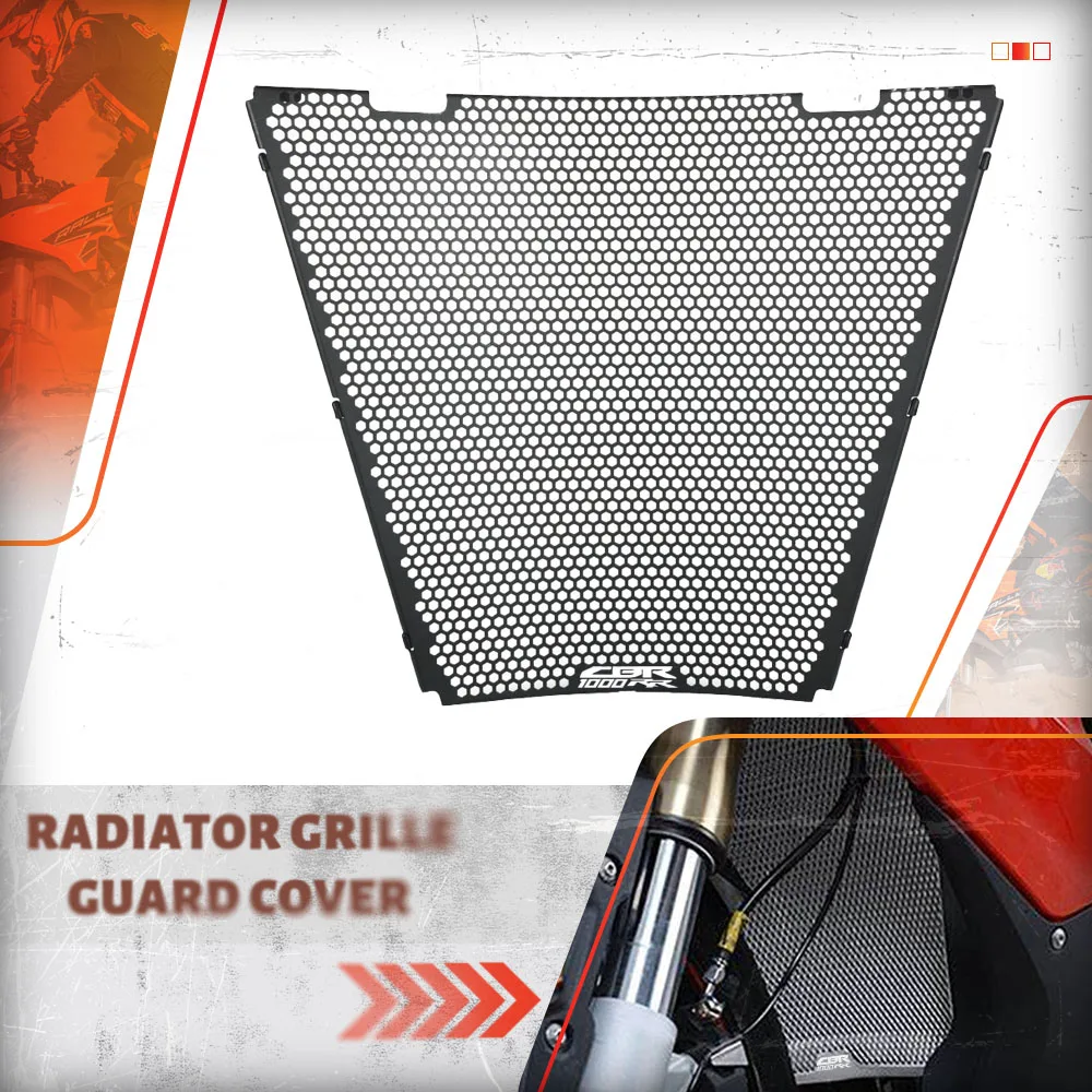

For Honda CBR1000RR SP CBR1000RR Aluminium Motorcycle Accseeories Radiator Grille Guard Cover Protection Parts 2017 2018 2019