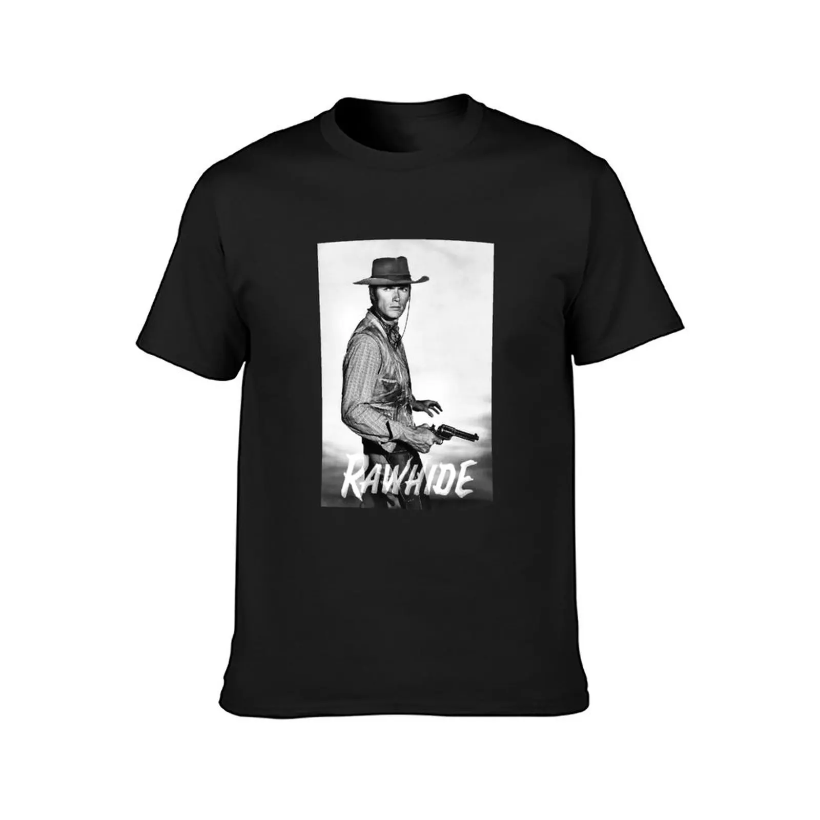 Rawhide! Classic cowboy T-Shirt blanks anime blacks aesthetic clothes t shirts men