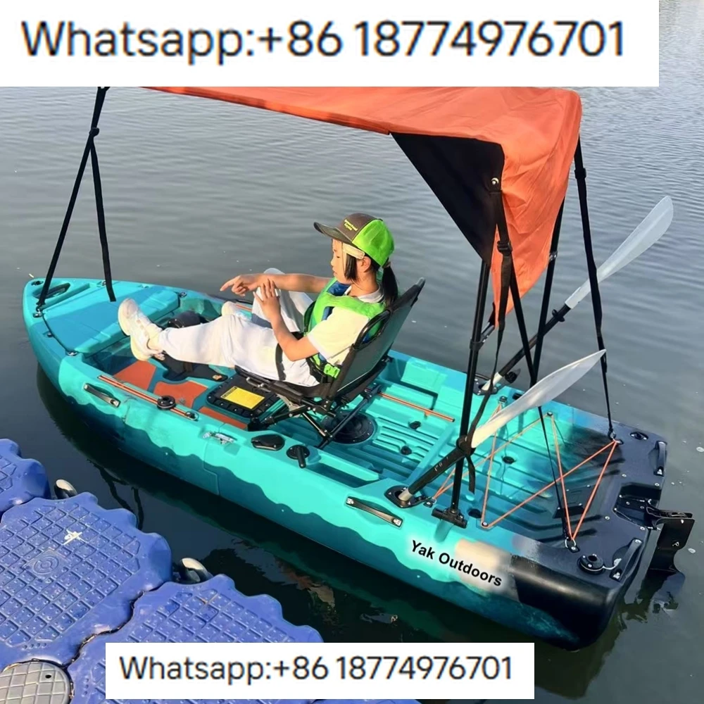 2025 New Modular 9ft Wide 4m Motorized Ka Easy Store-PC Pedal Drive Surfing and Fishing Application 3 Person Capacity