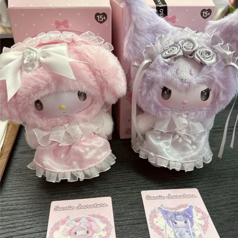

Новая оригинальная серия Sanrio Characters Rose Garden: коллекционная фигурка-сюрприз в закрытой коробке, кавайная аниме-кукла, подарок для девочек с возможностью персонализации.