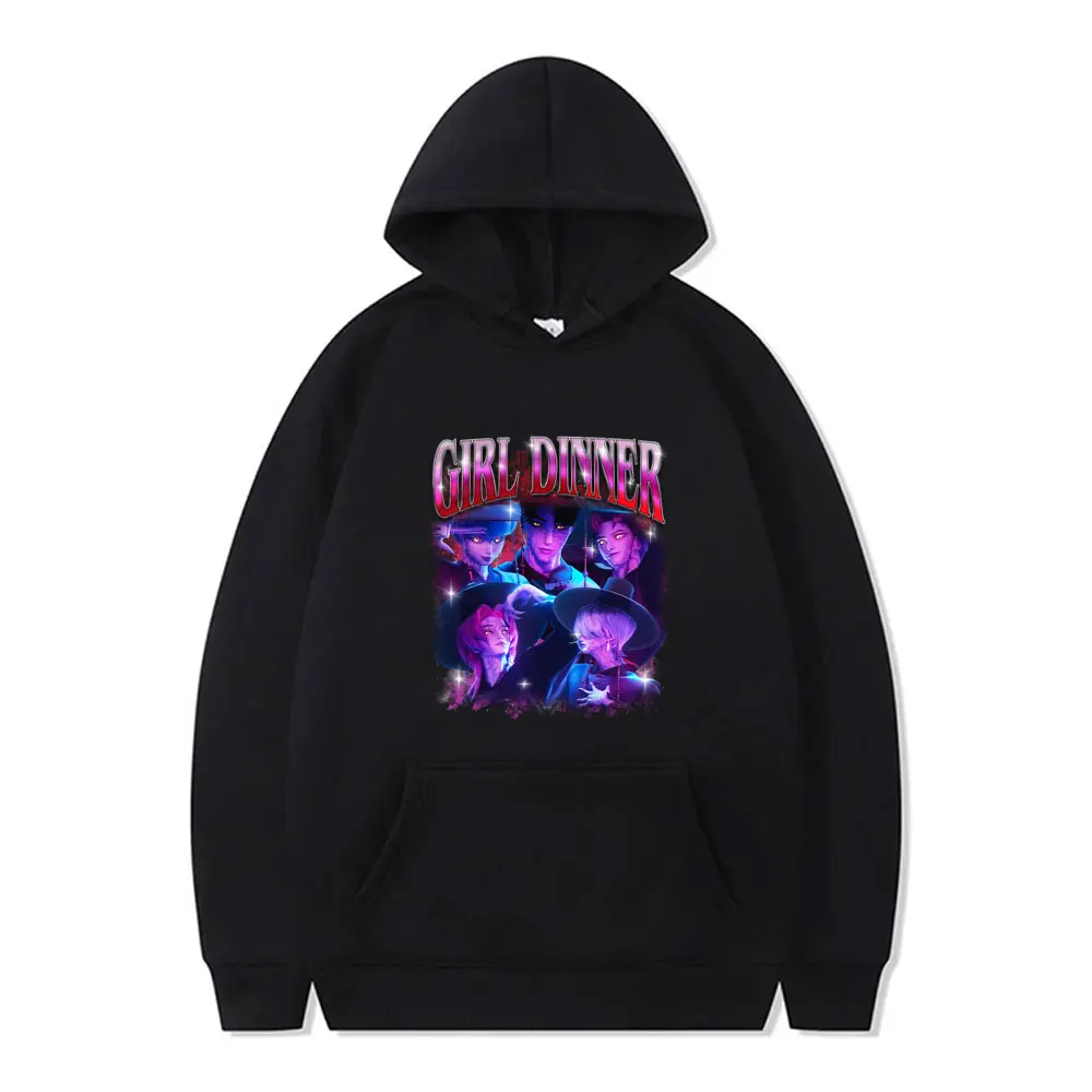 

Kpop Demon Hunters Saja Boys Graphic Hoodie Men Women Cartoon Fashion Trend Sweatshirt Unisex Vintage Casual Oversized Hoodies