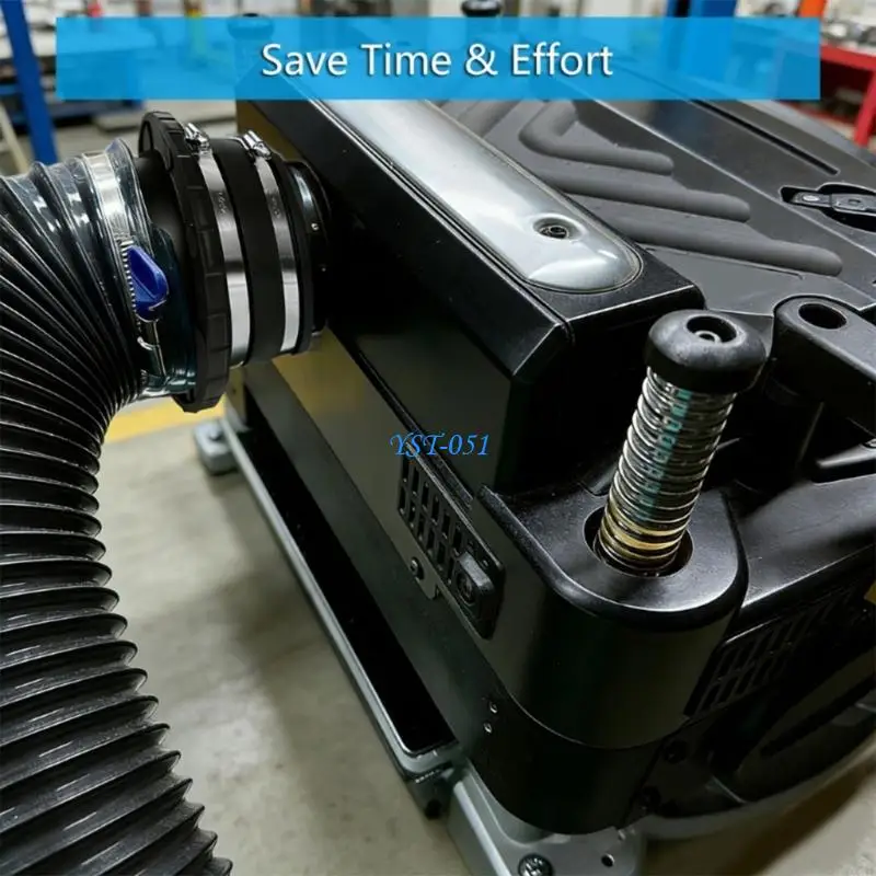 E15A consistent ABS Dust Collection Unit For 4 Size Hose Easy To Install