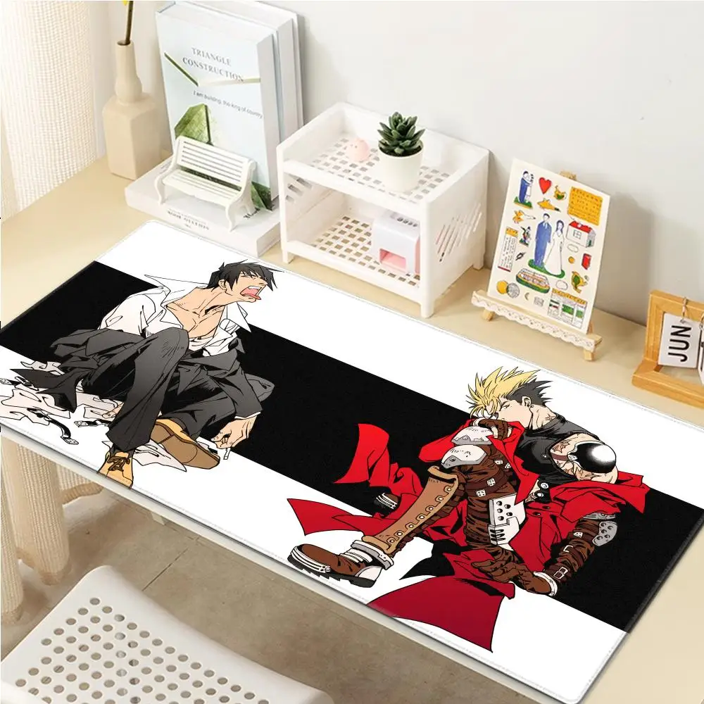 TRIGUN STAMPEDE Mousepad Large Gaming Mouse Pad LockEdge Thickened Computer Keyboard Table Desk Mat