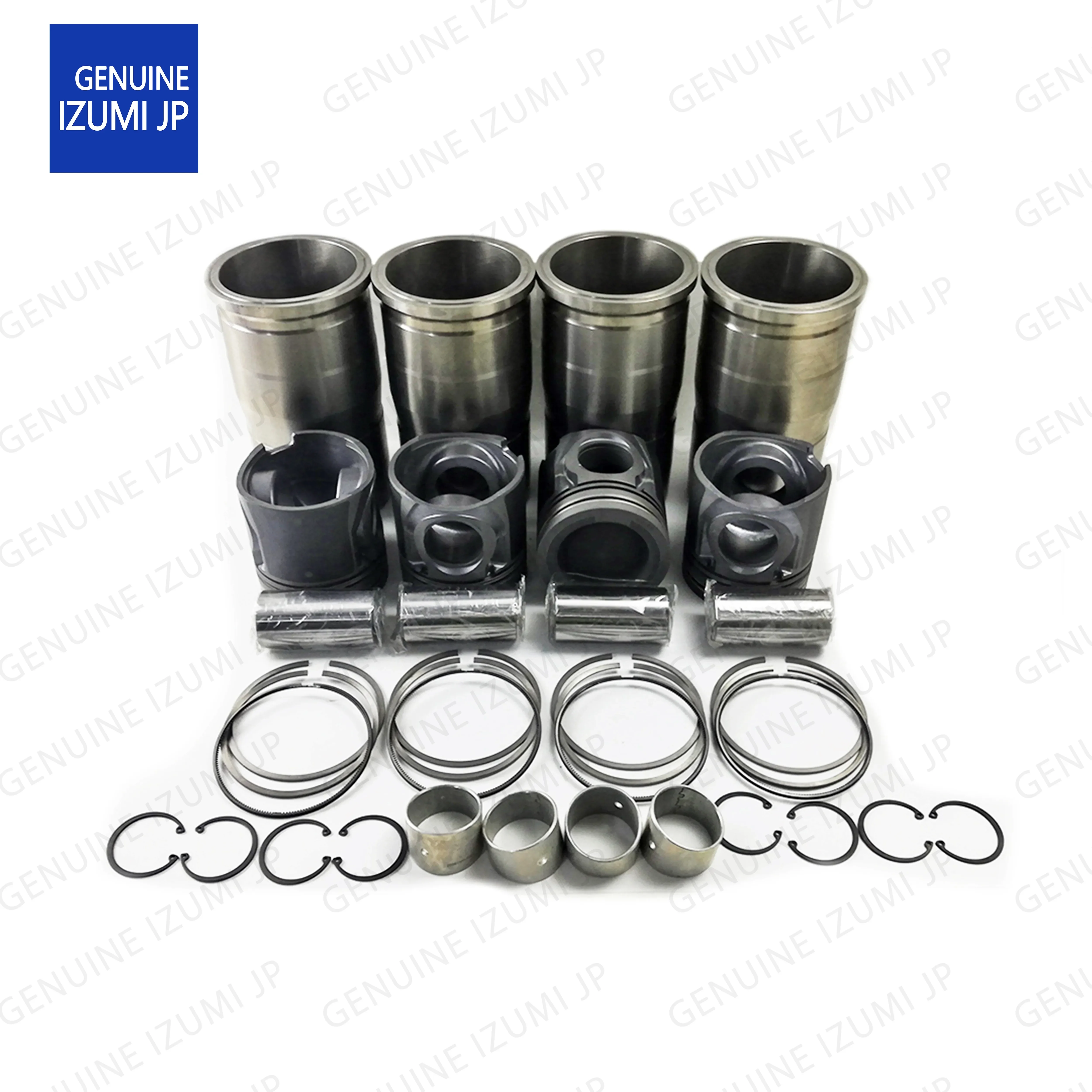 

Комплект гильз цилиндров и поршней для грузовиков Volvo D12D, номера 20480098, 20451076, 20820363, для ремонта дизельных двигателей спецтехники