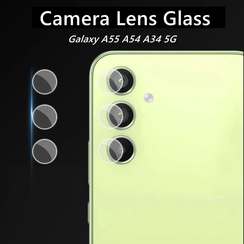 Camera Glass for Samsung A04 A05 A12 A13 A14 A33 A34 A52 A53 A54 A13 A72 A73 A22 A32 Lens Screen Protector Film Protective Glass