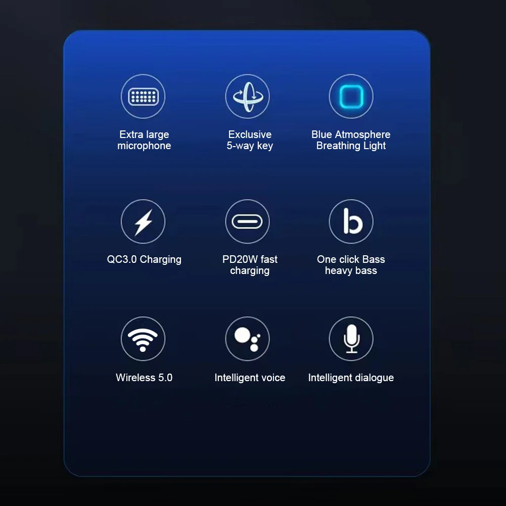 

Bluetooth-совместимый MP3-плеер 5.0, 3 порта, зарядка, громкая связь, Calling Type-C PD, 30 Вт, QC3.0, быстрое зарядное устройство для автомобиля
